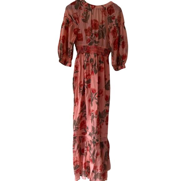 Free People Womens Golden Hour Maxi Dress Multicolor Size XS NWT - Picture 7 of 8